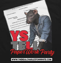 Load image into Gallery viewer, YS TELL Paperwork Party T-Shirt
